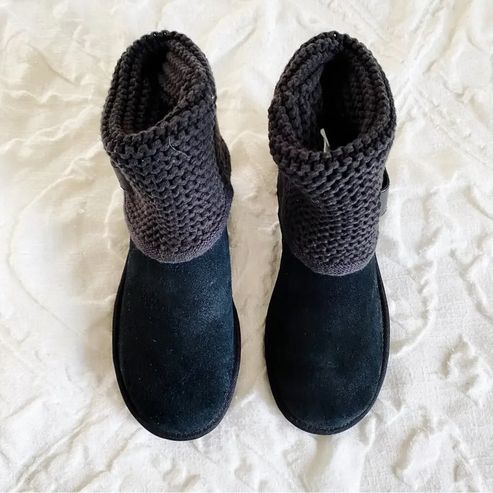 Ugg Women's Shaina Knit Cuff Booties Size 5